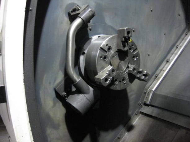 Johnford #SL-500CS-Y, 4-Axis CNC Turning Center, 22.8" swing, 3" bar, 28" centers, 2014 - Image 5