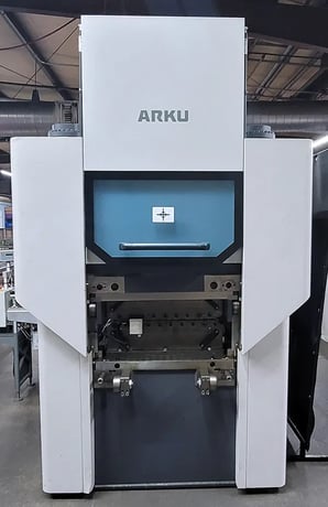 64 x .47 Arku #Flatmaster-55/165, CNC leveling machine, 18 rolls, 68 hours, like new, 2019 - Image 1