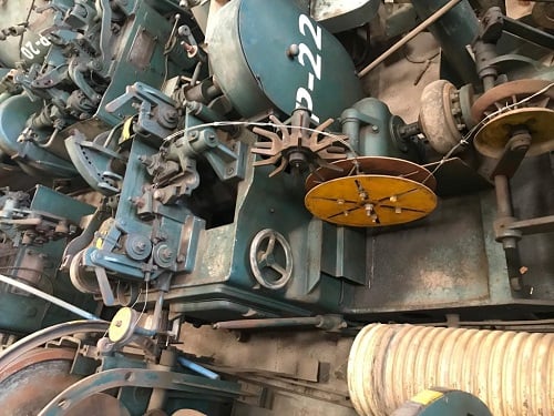 Wafios #STDH, barbed wire machine,.06"-.126" dia of line wires,.055"-.098" dia of barbed wires - Image 3
