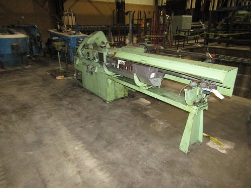 Shuster #2ABV, wire straightener & cut-off, 7' 6" rack length, push button controls, 20 HP - Image 3
