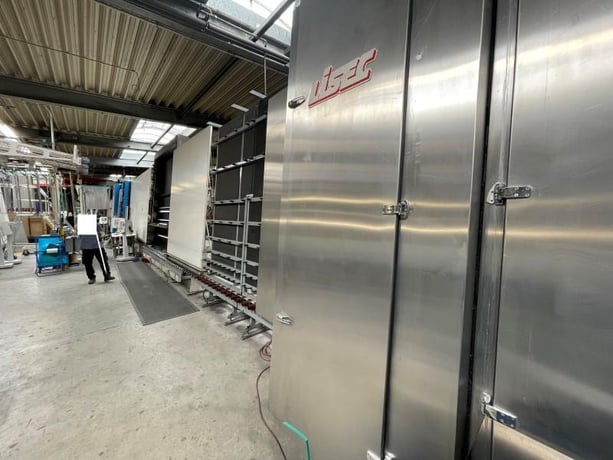 Bystronic #I.G.-2745-R-L, Insulated Glass Line, 106" x 177" glass size, R-L, 15 mm glass thick, 13/16" width - Image 3