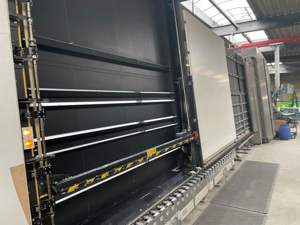 Bystronic #I.G.-2745-R-L, Insulated Glass Line, 106" x 177" glass size, R-L, 15 mm glass thick, 13/16" width - Image 4