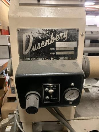 Dusenbery #633AC, 26" wide, 15" rewind diameter, 300 FPM, Micro 1000 web guide - Image 5