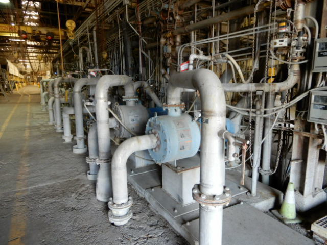 J.H. Horne #Pressure-Formers, 118", pressurized slice, adjustable lip, couch roll & vats - Image 2