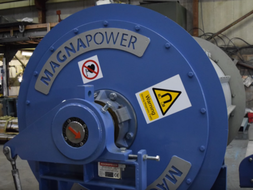 Magnapower #PFD150150, Frag drum magnet, focused deep field, 1500 diameter x 1500mm face - Image 2