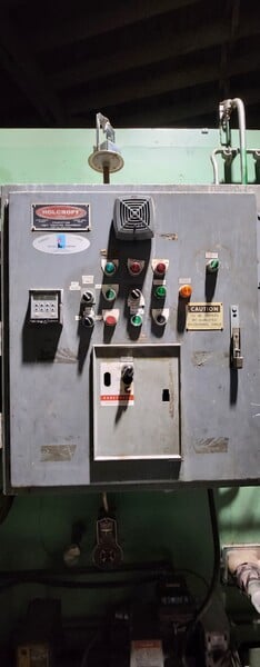 36" width x 24" H x 68" D Holcroft draw furnace with load table & 5 like new baskets, 1200° - Image 3