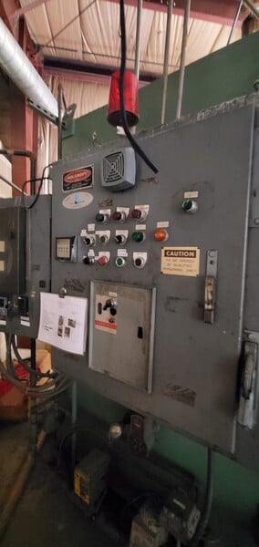 36" width x 24" H x 68" D Holcroft draw furnace with load table & 5 like new baskets, 1200° - Image 5