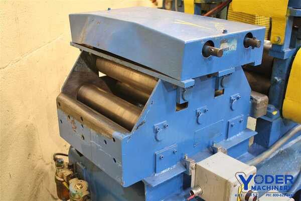 12" x .125" Air Feeds #HS, straightener, 5 rolls 2 over 3,2-1/2" roll diameter, 1987, #55134 - Image 9
