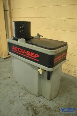 5 Gallons, Accu-Sep #AS30, oil water separator, (3) 1/2" inlet NPT, 3/4" water output, #55833 - Image 2