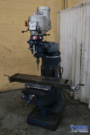 Cleveland #K2, vertical ram type mil, 9" x42" table, 3 HP, one shot lube, 1996, #73103 - Image 10