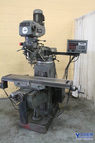 Lagun #FTV-2S, ram type vertical mill, 10" x50" table, 2 HP, Proto Track Plus CNC, #66085 - Image 1