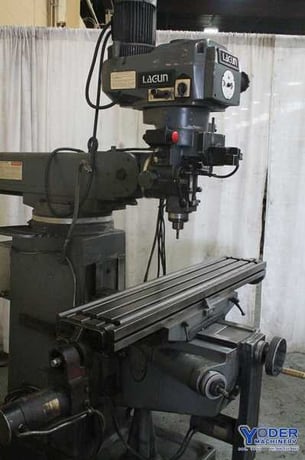Lagun #FTV-2S, ram type vertical mill, 10" x50" table, 2 HP, Proto Track Plus CNC, #66085 - Image 3