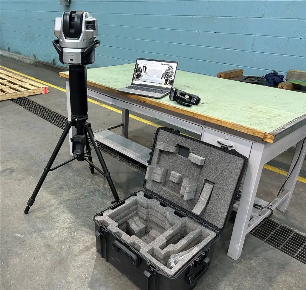 Keyence #WM-3500, 590" x236"x295"max measurement, +/-30&deg; tilt, 2022,S44188 - Image 1
