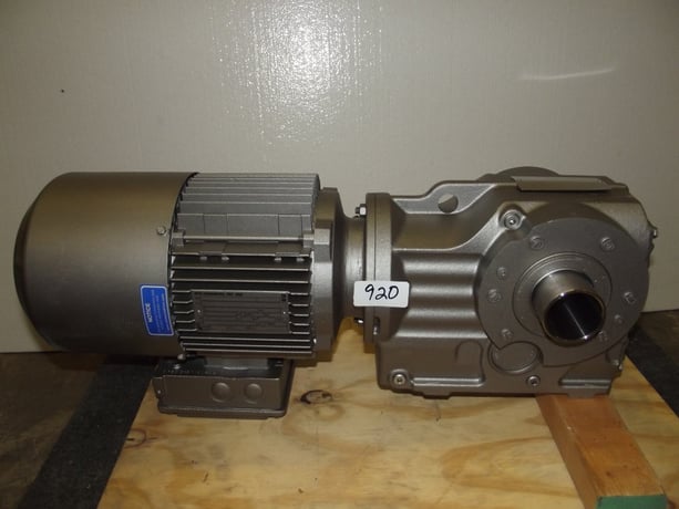 2 HP 1720 RPM Sew-Eurodrive KT57 DT90L4BMG2HR, Frame M4AB, TEFC, 24:1 Ratio, 230/460 Volts, Helical Bevel - Image 2