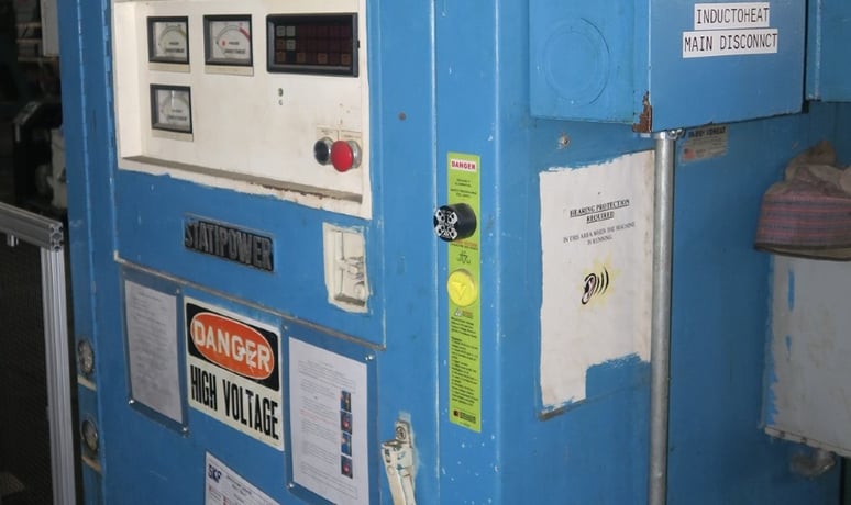 100 KW Inducto-Heat #BSP5-100-3/10, 3/10 kHz, electric, 460 V., 3 phase, 172 amps - Image 1