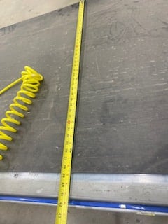 42" wide x 3.5' long, Belt Conveyor, 2. 31 ft long, 42" wide, 38.5" belt, 1. 52 ft long, 42" wide, 36" belt - Image 5