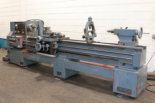 21"/30" x 100" Tarnow #TUJ-50, gap bed engine lathe, inch/metric, 3 & 4-jaw chuck, Steady Rest, 1979 - Image 2
