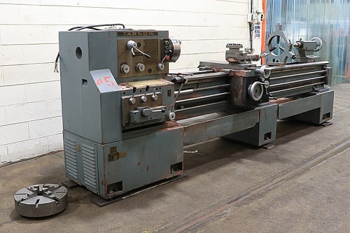 21"/30" x 100" Tarnow #TUJ-50, gap bed engine lathe, inch/metric, 3 & 4-jaw chuck, Steady Rest, 1979 - Image 3