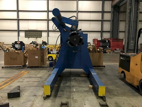 60000 lb. Red Bud #RM30-72-60, mandrel uncoiler, 75" mandrel face, 72" outside dimensions, 20" ID, 1996 - Image 2