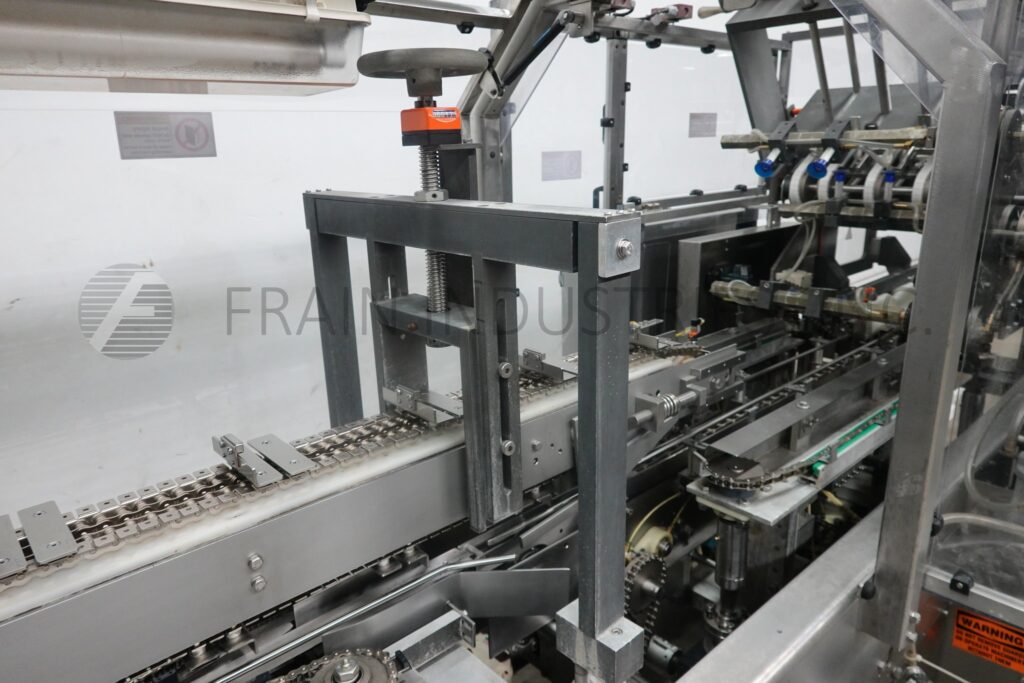 Adco #9WA-150-SS, automatic, continous motion, Stainless Steel, hot melt glue cartoner, rated from 50-150 - Image 2