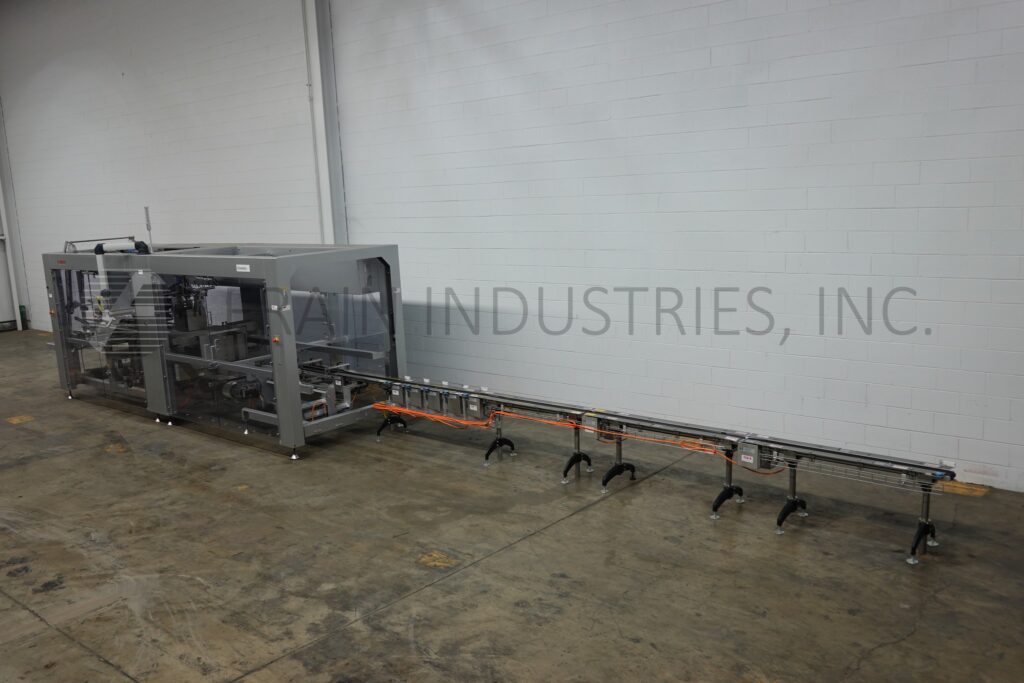 Bosch #Elematic-3001WA, automatic, inline, servo driven, wrap around case packer, rated from 10-24 cases per - Image 1