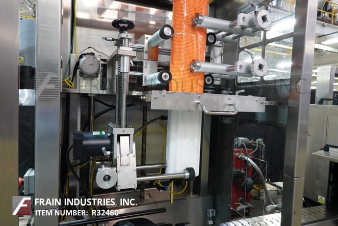 Tripack #HSA240/WSN300-3M, Stainless Steel, shrink neck bander and sleever with conveyor and steam shrink - Image 3