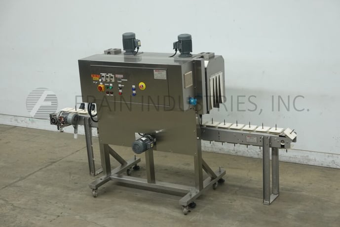 Tripack #HT-2, Stainless Steel, over the conveyor convection air neck band shrink tunnel - Image 5