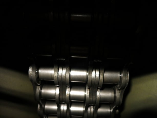 8" x 20" Bolling, 2 roll silicone calendar, chrome rolls, 20 HP, vari-speed, chain drive - Image 4