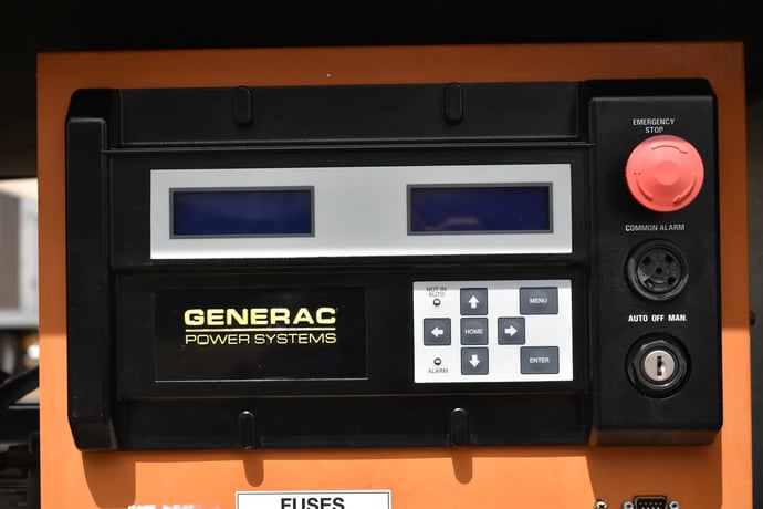 35 KW Generac #53500, standby Natural gas generator set, 120/240 Volts,Mitsubishi engine, 2007, #089175 - Image 5