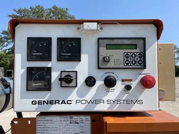 60 KW Generac #48123, standby diesel generator, 120/240 Volts, Mitsubishi engine, 2005, #089233 - Image 4