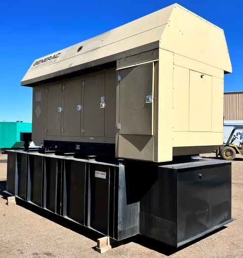 600 KW Generac #8954060100, standby diesel generator, 277/480 Volts, Mitsubishi engine, 2007, #089151 - Image 2