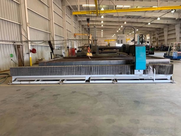 Flow #WMC2-4060, CNC waterjet cutter, 13' x 20' table, 100 HP, Flowmaster PC Control, 2011 - Image 4