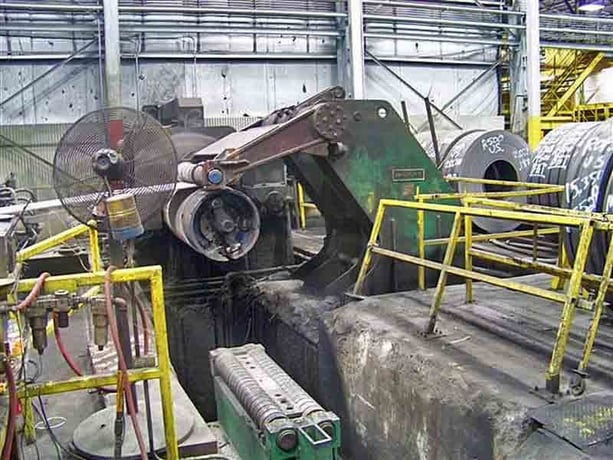 64" x 12" McKay, slitting line, 100,000 lb., 1970 - Image 1