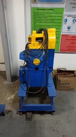 Herborn wire drawing line (4) blocks, 600mm blocl diameter, 4 motors @ 35 HP each - Image 1