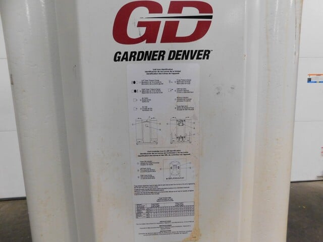 60 scfm, 120°F, 100/150 psig, Gardner Denver #DGHB-60, air dryer - Image 9