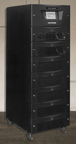 30.0 KVA Mitsubishi 1100A, uninterruptible power supplies system, 208 Volts, 3 phase, 60 Hz, refurbished - Image 1