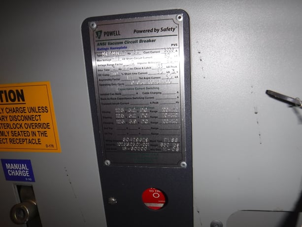 3000 Amps, Powell, 05PV50CDRX - Image 1