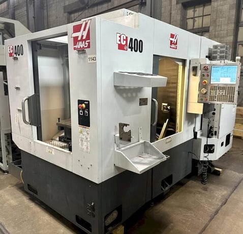 Haas #EC-400, 15.75"pallets, 20" X, 20" Y, 20" Z, 8100 RPM,Cat 40,24 automatic tool changer,WIPS,thru spindle - Image 1