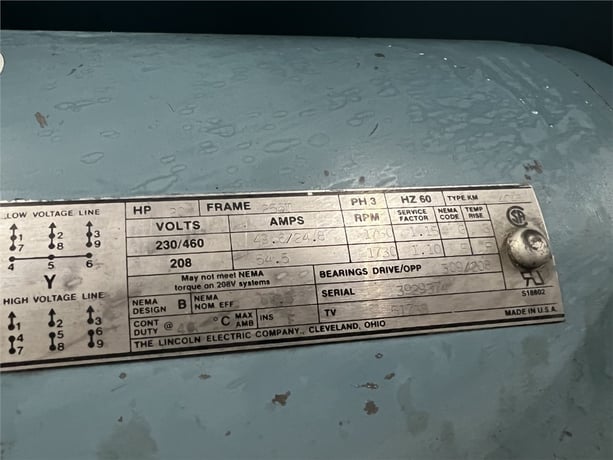 16" x 29" Nelmor #G16295PL, granulator, 40 HP - Image 8
