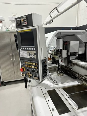 Miyano #GN-3200W-2F3, CNC Swiss Lathe, Fanuc Oi-Tf, 180 mm X, 200 mm Z, 20 mm drill shank diameter, 2.2/1.5 - Image 4