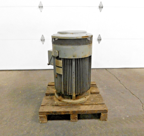 40 HP 3545 RPM General Electric, Frame K324HPZ16, vertical induction motor, 230/460 Volts, new - Image 1