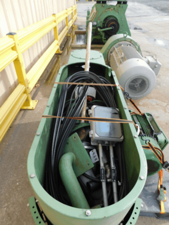 40 HP 3545 RPM General Electric, Frame K324HPZ16, vertical induction motor, 230/460 Volts, new - Image 10