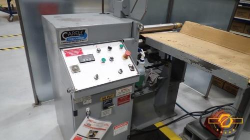 1.6' x 20 gauge Imcar #HiTech-5/60, hydraulic & pneumatic plate roll, 4-rolls, 23 FPM, piston drop end, 2005 - Image 8