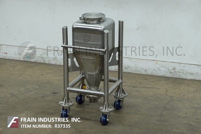 Tote System #SO15706, Tote Systems 316 Stainless Steel, 42 liter tote, 12" L x 12" W x 30" D with a 12" - Image 5