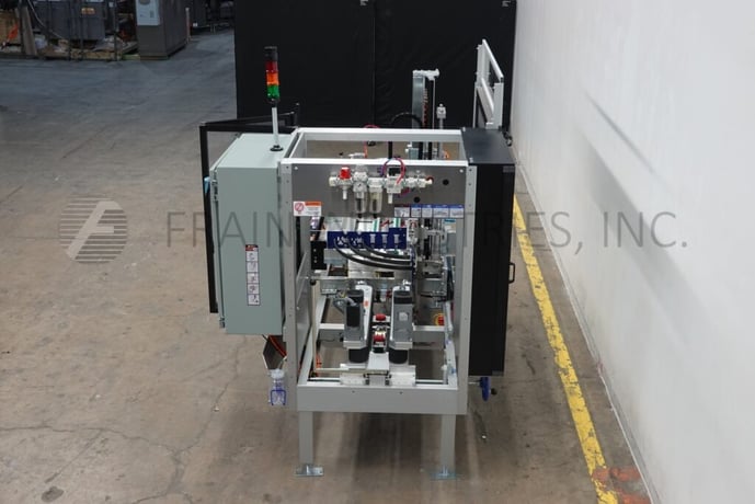 Wexxar #WF30-LTR, automatic, inline case erector, bottom tape sealer, 5-30 cases/minute, mounted on heavy - Image 3