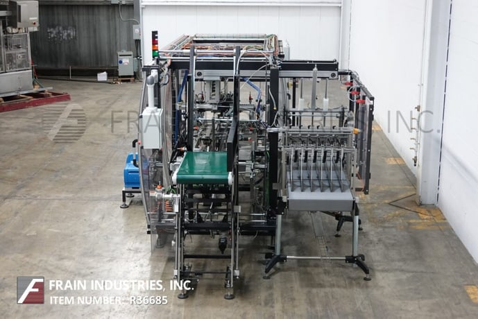 Arpac #PC2000, automatic, intermittent motion, 5-axis servo driven, wrap-around case or tray packer rated up - Image 4