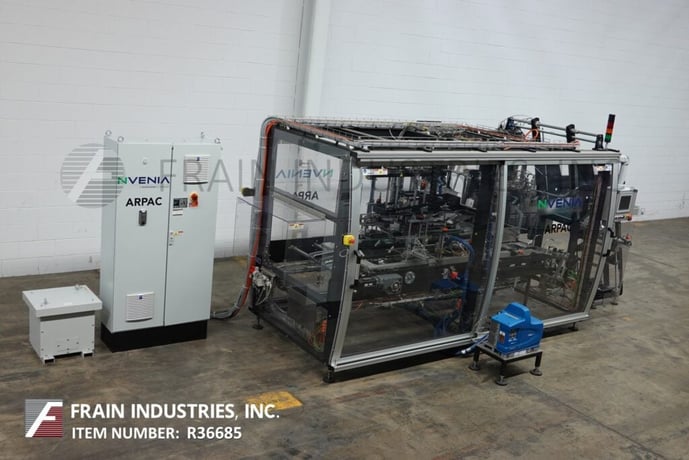 Arpac #PC2000, automatic, intermittent motion, 5-axis servo driven, wrap-around case or tray packer rated up - Image 5