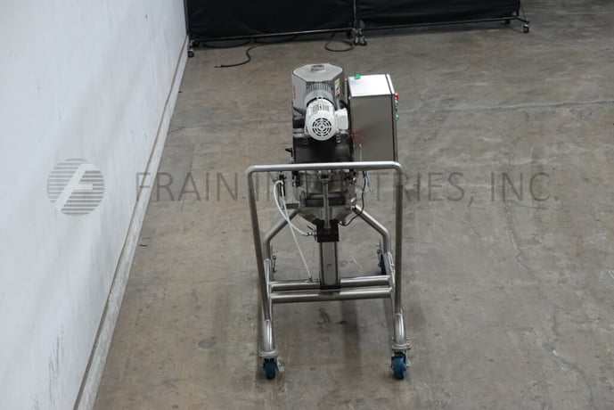 5 gallon Lee #15LD9MT, 316 Stainless Steel double motion 1/2 jacketed kettle, 14" dia x 12" deep with a 6" - Image 4