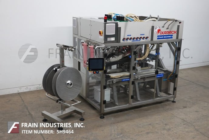 Servo driven straw applicator, Ixapack Global, (8) head glue applicator, (8) head robotic pic and place and - Image 1