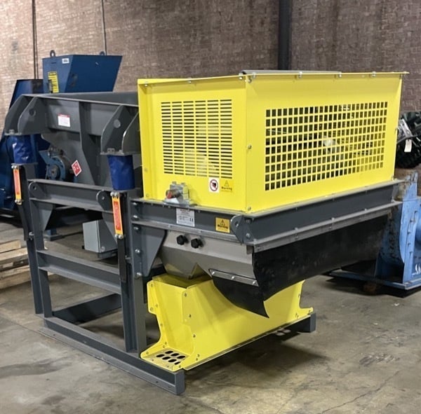 PMDS #45/120, double drum magnetic separator, 48" face top fed drum magnets - Image 3